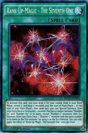 Rank-Up-Magic - The Seventh One (MP15-EN033) - 2015 Mega-Tins Mega Pack 1st Edition - Premium Yugioh Single from Konami - Just $0.98! Shop now at Game Crave Tournament Store