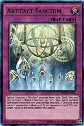 Artifact Sanctum (MP15-EN041) - 2015 Mega-Tins Mega Pack 1st Edition - Premium Yugioh Single from Konami - Just $3! Shop now at Game Crave Tournament Store