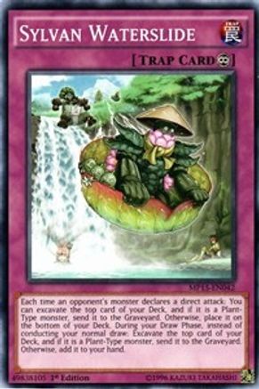 Sylvan Waterslide (MP15-EN042) - 2015 Mega-Tins Mega Pack 1st Edition - Premium Yugioh Single from Konami - Just $0.25! Shop now at Game Crave Tournament Store