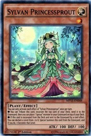 Sylvan Princessprout (MP15-EN048) - 2015 Mega-Tins Mega Pack 1st Edition - Premium Yugioh Single from Konami - Just $1.39! Shop now at Game Crave Tournament Store