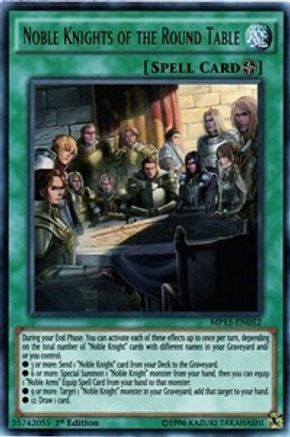 Noble Knights of the Round Table (MP15-EN052) - 2015 Mega-Tins Mega Pack 1st Edition - Premium Yugioh Single from Konami - Just $0.25! Shop now at Game Crave Tournament Store