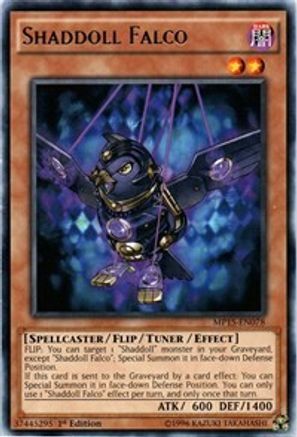 Shaddoll Falco (MP15-EN078) - 2015 Mega-Tins Mega Pack 1st Edition - Premium Yugioh Single from Konami - Just $0.26! Shop now at Game Crave Tournament Store