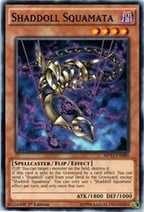 Shaddoll Squamata (MP15-EN080) - 2015 Mega-Tins Mega Pack 1st Edition - Premium Yugioh Single from Konami - Just $0.10! Shop now at Game Crave Tournament Store
