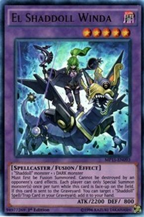 El Shaddoll Winda (MP15-EN093) - 2015 Mega-Tins Mega Pack 1st Edition - Premium Yugioh Single from Konami - Just $2.46! Shop now at Game Crave Tournament Store