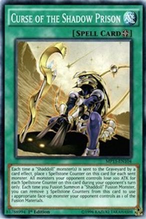 Curse of the Shadow Prison (MP15-EN104) - 2015 Mega-Tins Mega Pack 1st Edition - Premium Yugioh Single from Konami - Just $0.25! Shop now at Game Crave Tournament Store