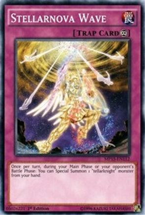 Stellarnova Wave (MP15-EN112) - 2015 Mega-Tins Mega Pack 1st Edition - Premium Yugioh Single from Konami - Just $0.25! Shop now at Game Crave Tournament Store