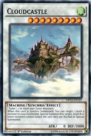 Cloudcastle (MP15-EN125) - 2015 Mega-Tins Mega Pack 1st Edition - Premium Yugioh Single from Konami - Just $0.25! Shop now at Game Crave Tournament Store
