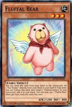 Fluffal Bear (MP15-EN139) - 2015 Mega-Tins Mega Pack 1st Edition - Premium Yugioh Single from Konami - Just $0.37! Shop now at Game Crave Tournament Store