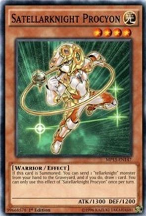 Satellarknight Procyon (MP15-EN147) - 2015 Mega-Tins Mega Pack 1st Edition - Premium Yugioh Single from Konami - Just $0.25! Shop now at Game Crave Tournament Store