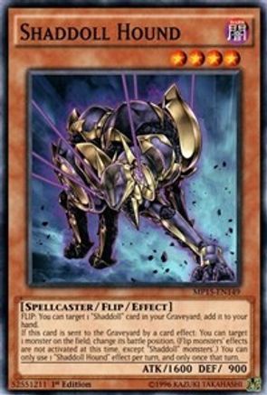 Shaddoll Hound (MP15-EN149) - 2015 Mega-Tins Mega Pack 1st Edition - Premium Yugioh Single from Konami - Just $0.25! Shop now at Game Crave Tournament Store
