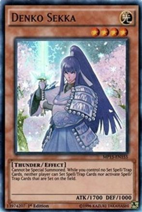 Denko Sekka (MP15-EN155) - 2015 Mega-Tins Mega Pack 1st Edition - Premium Yugioh Single from Konami - Just $0.53! Shop now at Game Crave Tournament Store