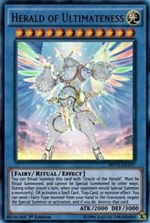 Herald of Ultimateness (MP15-EN157) - 2015 Mega-Tins Mega Pack 1st Edition - Premium Yugioh Single from Konami - Just $0.45! Shop now at Game Crave Tournament Store
