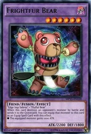 Frightfur Bear (MP15-EN158) - 2015 Mega-Tins Mega Pack 1st Edition - Premium Yugioh Single from Konami - Just $0.30! Shop now at Game Crave Tournament Store