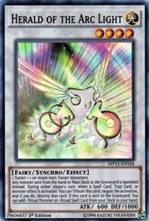 Herald of the Arc Light (MP15-EN164) - 2015 Mega-Tins Mega Pack 1st Edition - Premium Yugioh Single from Konami - Just $0.38! Shop now at Game Crave Tournament Store