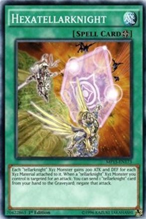 Hexatellarknight (MP15-EN173) - 2015 Mega-Tins Mega Pack 1st Edition - Premium Yugioh Single from Konami - Just $0.08! Shop now at Game Crave Tournament Store