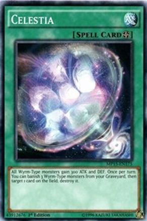 Celestia (MP15-EN175) - 2015 Mega-Tins Mega Pack 1st Edition - Premium Yugioh Single from Konami - Just $0.26! Shop now at Game Crave Tournament Store