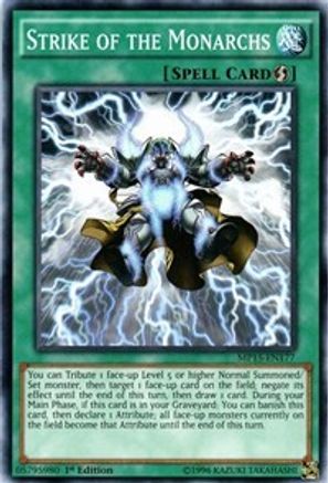 Strike of the Monarchs (MP15-EN177) - 2015 Mega-Tins Mega Pack 1st Edition - Premium Yugioh Single from Konami - Just $0.23! Shop now at Game Crave Tournament Store