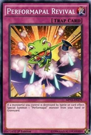 Performapal Revival (MP15-EN179) - 2015 Mega-Tins Mega Pack 1st Edition - Premium Yugioh Single from Konami - Just $0.25! Shop now at Game Crave Tournament Store
