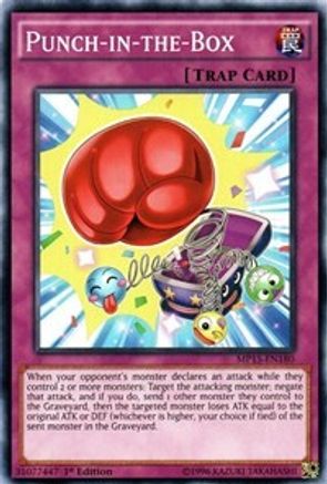 Punch-in-the-Box (MP15-EN180) - 2015 Mega-Tins Mega Pack 1st Edition - Premium Yugioh Single from Konami - Just $0.23! Shop now at Game Crave Tournament Store
