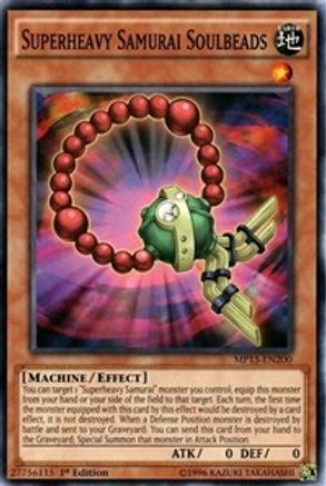 Superheavy Samurai Soulbeads (MP15-EN200) - 2015 Mega-Tins Mega Pack 1st Edition - Premium Yugioh Single from Konami - Just $0.25! Shop now at Game Crave Tournament Store