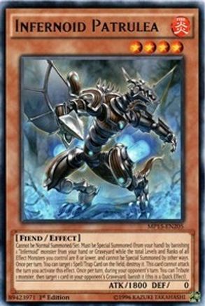 Infernoid Patrulea (MP15-EN205) - 2015 Mega-Tins Mega Pack 1st Edition - Premium Yugioh Single from Konami - Just $0.39! Shop now at Game Crave Tournament Store