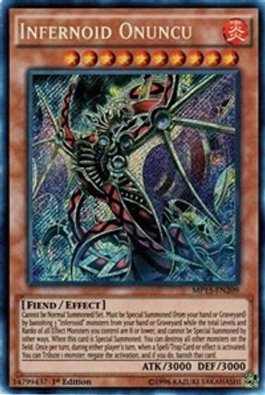 Infernoid Onuncu (MP15-EN209) - 2015 Mega-Tins Mega Pack 1st Edition - Premium Yugioh Single from Konami - Just $0.46! Shop now at Game Crave Tournament Store