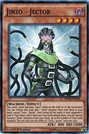 Jinzo - Jector (MP15-EN214) - 2015 Mega-Tins Mega Pack 1st Edition - Premium Yugioh Single from Konami - Just $0.44! Shop now at Game Crave Tournament Store