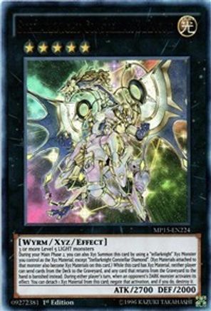 Stellarknight Constellar Diamond (MP15-EN224) - 2015 Mega-Tins Mega Pack 1st Edition - Premium Yugioh Single from Konami - Just $0.34! Shop now at Game Crave Tournament Store