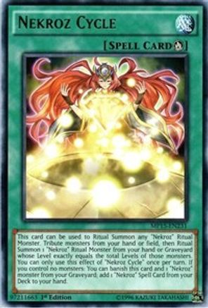Nekroz Cycle (MP15-EN231) - 2015 Mega-Tins Mega Pack 1st Edition - Premium Yugioh Single from Konami - Just $0.58! Shop now at Game Crave Tournament Store