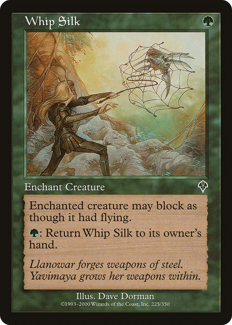 Whip Silk (INV-225) - Invasion - Premium MTG Single from Wizards of the Coast - Just $0.15! Shop now at Game Crave Tournament Store