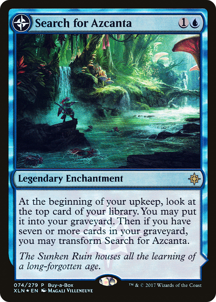 Search for Azcanta // Azcanta, the Sunken Ruin (PXTC-074) - XLN Treasure Chest: (compasslanddfc) Foil - Premium MTG Single from Wizards of the Coast - Just $2.06! Shop now at Game Crave Tournament Store