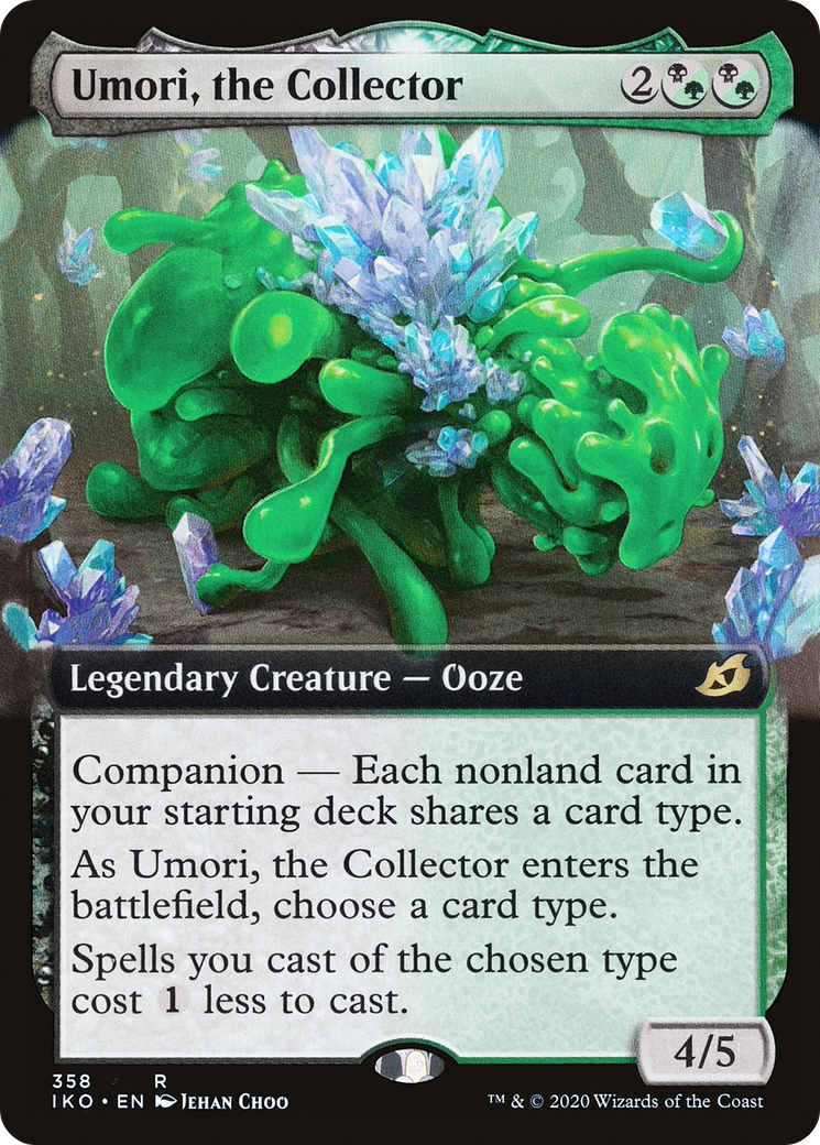 Umori, the Collector (IKO-358) - Ikoria: Lair of Behemoths: (companion, Extended Art) - Premium MTG Single from Wizards of the Coast - Just $0.08! Shop now at Game Crave Tournament Store