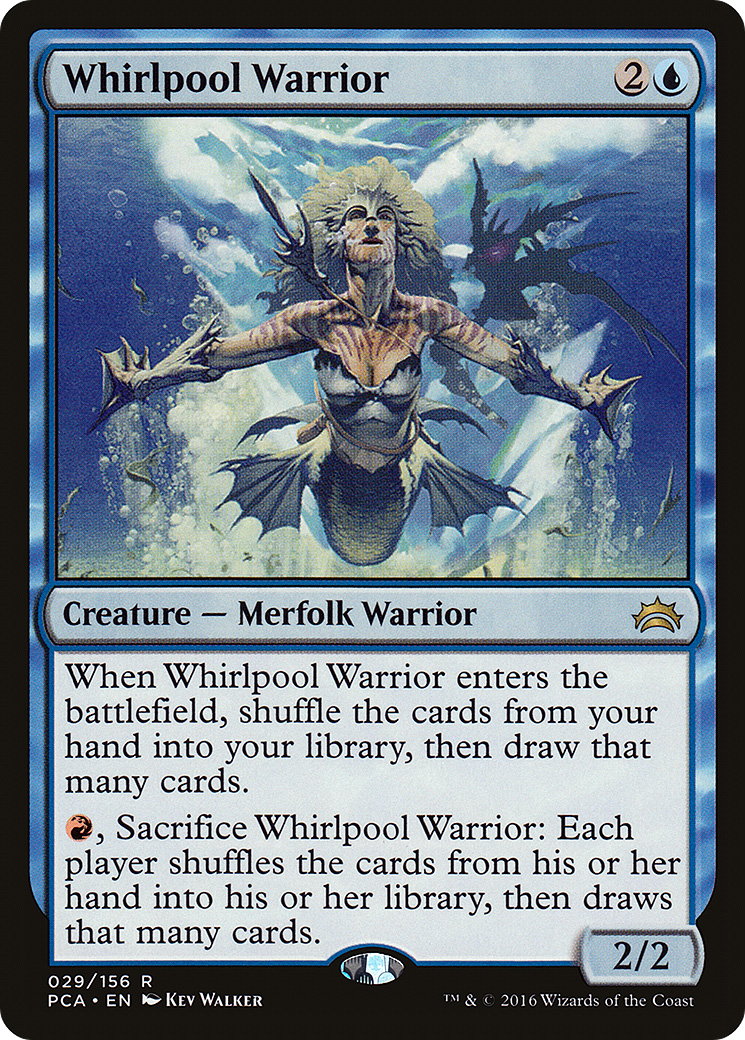 Whirlpool Warrior (PCA-029) - Planechase Anthology - Premium MTG Single from Wizards of the Coast - Just $0.34! Shop now at Game Crave Tournament Store