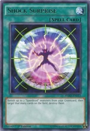 Shock Surprise (HSRD-EN012) - High-Speed Riders 1st Edition - Premium Yugioh Single from Konami - Just $0.33! Shop now at Game Crave Tournament Store