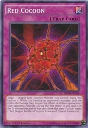 Red Cocoon (HSRD-EN026) - High-Speed Riders 1st Edition - Premium Yugioh Single from Konami - Just $0.26! Shop now at Game Crave Tournament Store