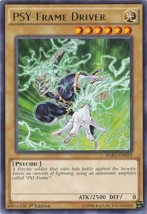 PSY-Frame Driver (HSRD-EN028) - High-Speed Riders 1st Edition - Premium Yugioh Single from Konami - Just $0.26! Shop now at Game Crave Tournament Store