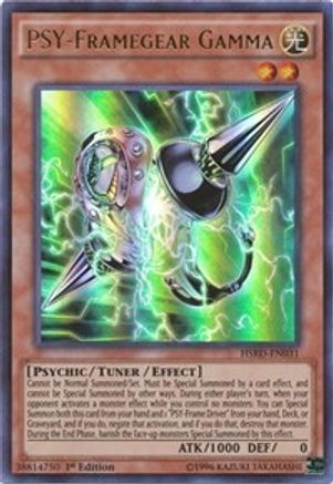 PSY-Framegear Gamma (HSRD-EN031) - High-Speed Riders 1st Edition - Premium Yugioh Single from Konami - Just $3.70! Shop now at Game Crave Tournament Store