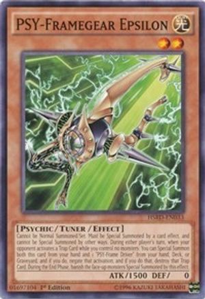 PSY-Framegear Epsilon (HSRD-EN033) - High-Speed Riders 1st Edition - Premium Yugioh Single from Konami - Just $0.39! Shop now at Game Crave Tournament Store