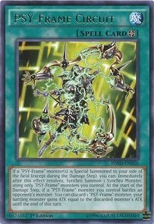 PSY-Frame Circuit (HSRD-EN036) - High-Speed Riders 1st Edition - Premium Yugioh Single from Konami - Just $0.25! Shop now at Game Crave Tournament Store
