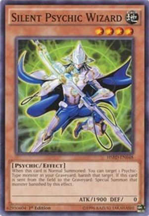 Silent Psychic Wizard (HSRD-EN048) - High-Speed Riders 1st Edition - Premium Yugioh Single from Konami - Just $0.25! Shop now at Game Crave Tournament Store