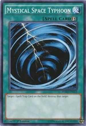 Mystical Space Typhoon (HSRD-EN053) - High-Speed Riders 1st Edition - Premium Yugioh Single from Konami - Just $0.26! Shop now at Game Crave Tournament Store