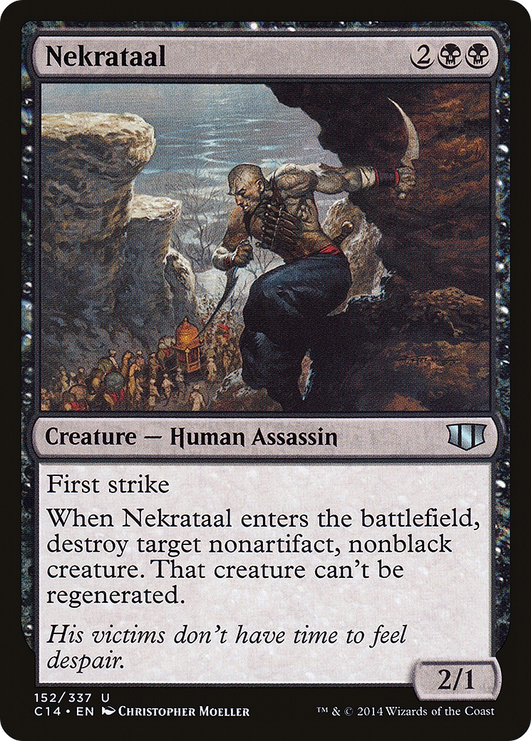 Nekrataal (C14-152) - Commander 2014 - Premium MTG Single from Wizards of the Coast - Just $0.08! Shop now at Game Crave Tournament Store