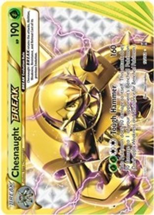 Chesnaught BREAK 12/162 - BREAKthrough Holofoil - Premium Pokemon Single from Nintendo - Just $1.08! Shop now at Game Crave Tournament Store