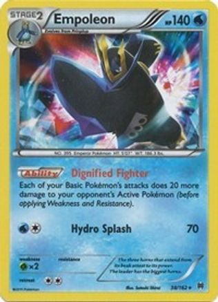 Empoleon 38/162 - BREAKthrough Reverse Holofoil - Premium Pokemon Single from Nintendo - Just $0.62! Shop now at Game Crave Tournament Store