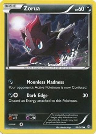 Zorua 89/162 - BREAKthrough - Premium Pokemon Single from Nintendo - Just $0.25! Shop now at Game Crave Tournament Store