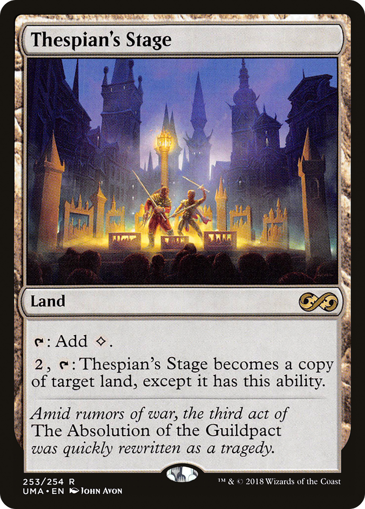 Thespian's Stage (UMA-253) - Ultimate Masters - Premium MTG Single from Wizards of the Coast - Just $0.20! Shop now at Game Crave Tournament Store