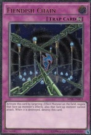 Fiendish Chain (AP08-EN003) - Astral Pack 8 Unlimited - Premium Yugioh Single from Konami - Just $39.76! Shop now at Game Crave Tournament Store