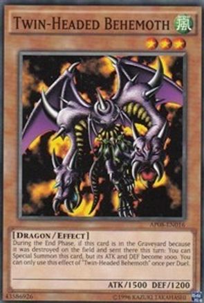 Twin-Headed Behemoth (AP08-EN016) - Astral Pack 8 Unlimited - Premium Yugioh Single from Konami - Just $0.25! Shop now at Game Crave Tournament Store