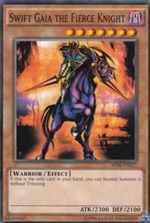 Swift Gaia the Fierce Knight (AP08-EN017) - Astral Pack 8 Unlimited - Premium Yugioh Single from Konami - Just $0.31! Shop now at Game Crave Tournament Store