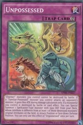 Unpossessed (AP08-EN027) - Astral Pack 8 Unlimited - Premium Yugioh Single from Konami - Just $0.25! Shop now at Game Crave Tournament Store